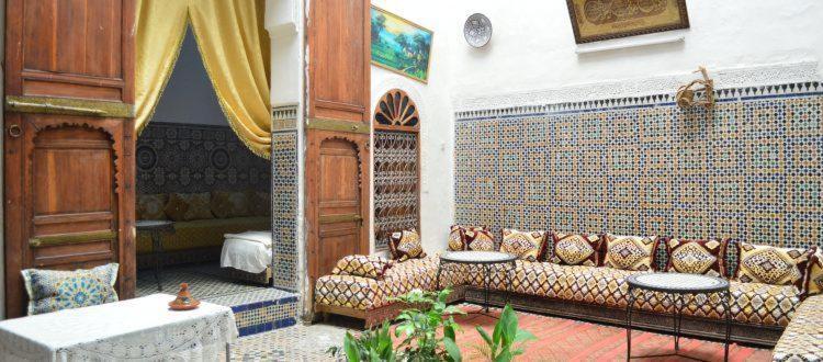 ホテル Dar Ouassim フェズ 部屋 写真